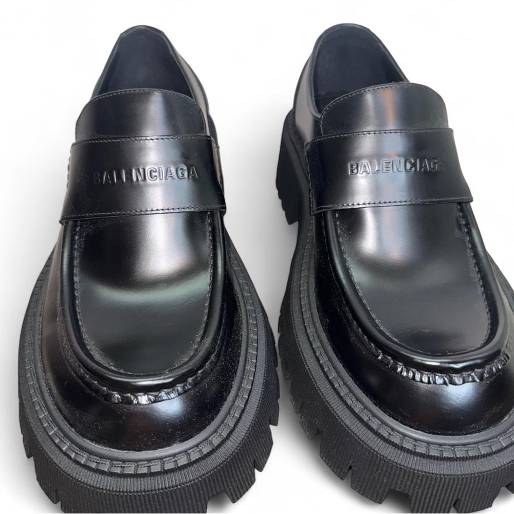 Balenciaga women’s tractor loafers